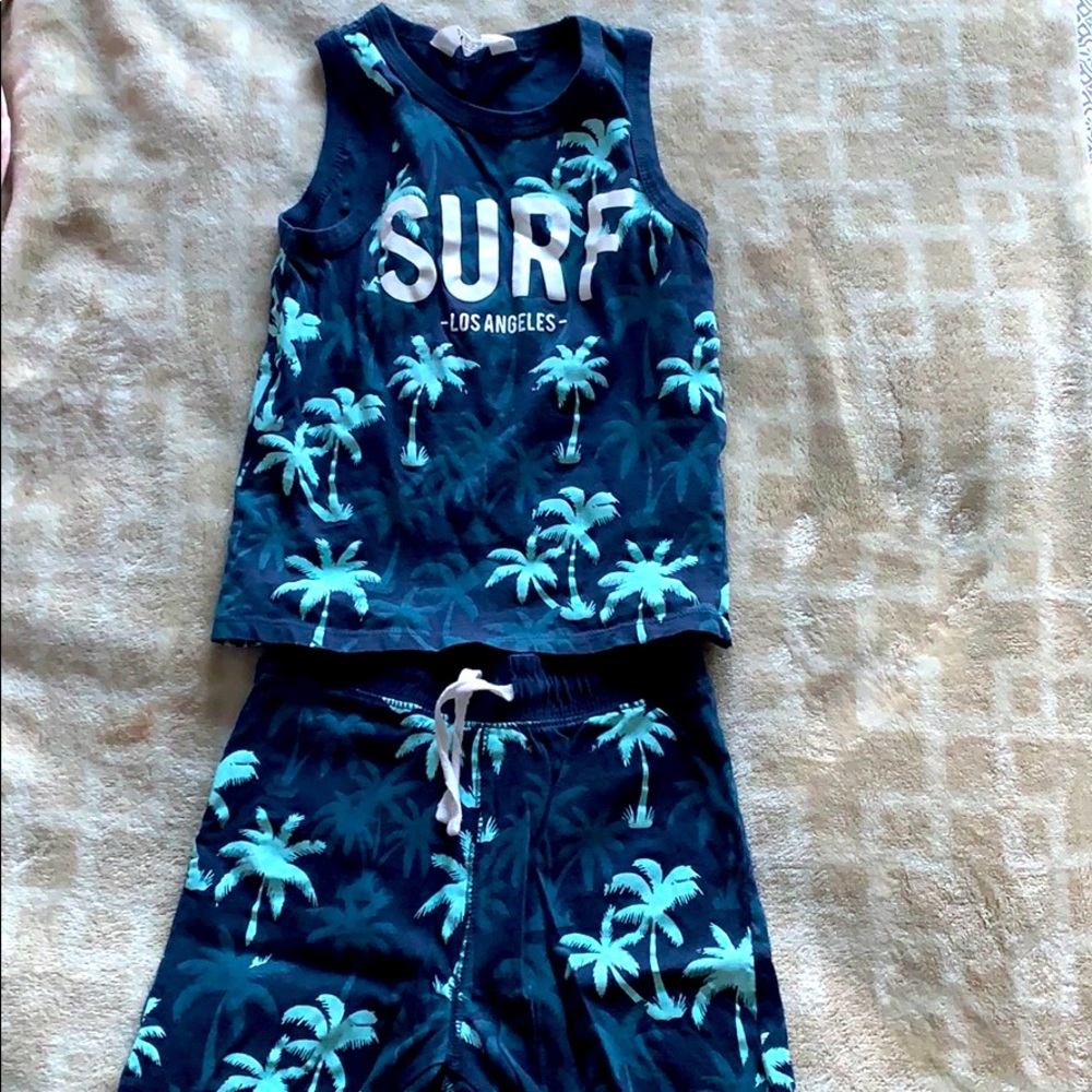 H&M Boys Top&Short Set